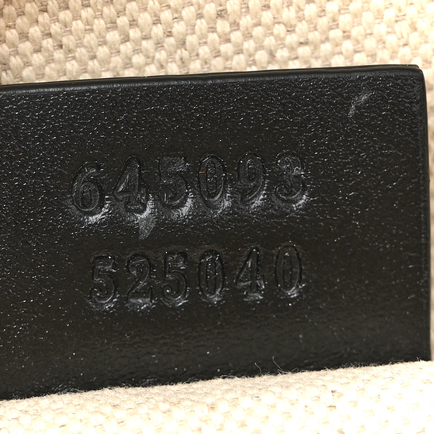 Gucci Calfskin GG Tennis Embossed Pocket Belt Bag Black 7 of 10