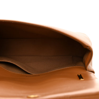 Burberry Lambskin Quilted Small Lola Bag Maple Brown 5 of 10