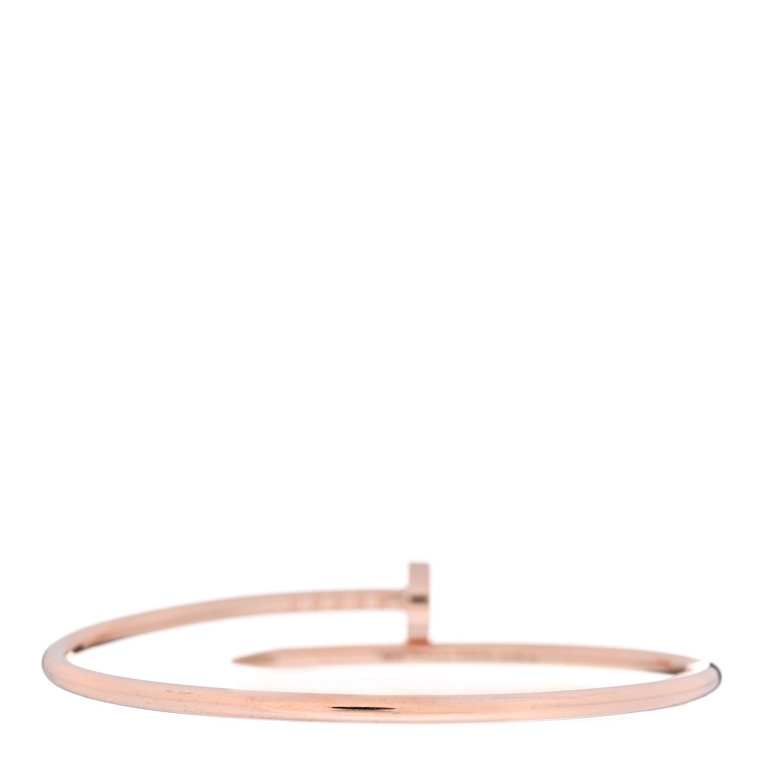 Cartier 18K Pink Gold Small Juste Un Clou Bracelet 16 2 of 3