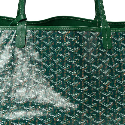 Goyard Goyardine Reversible Anjou GM Green 14 of 20