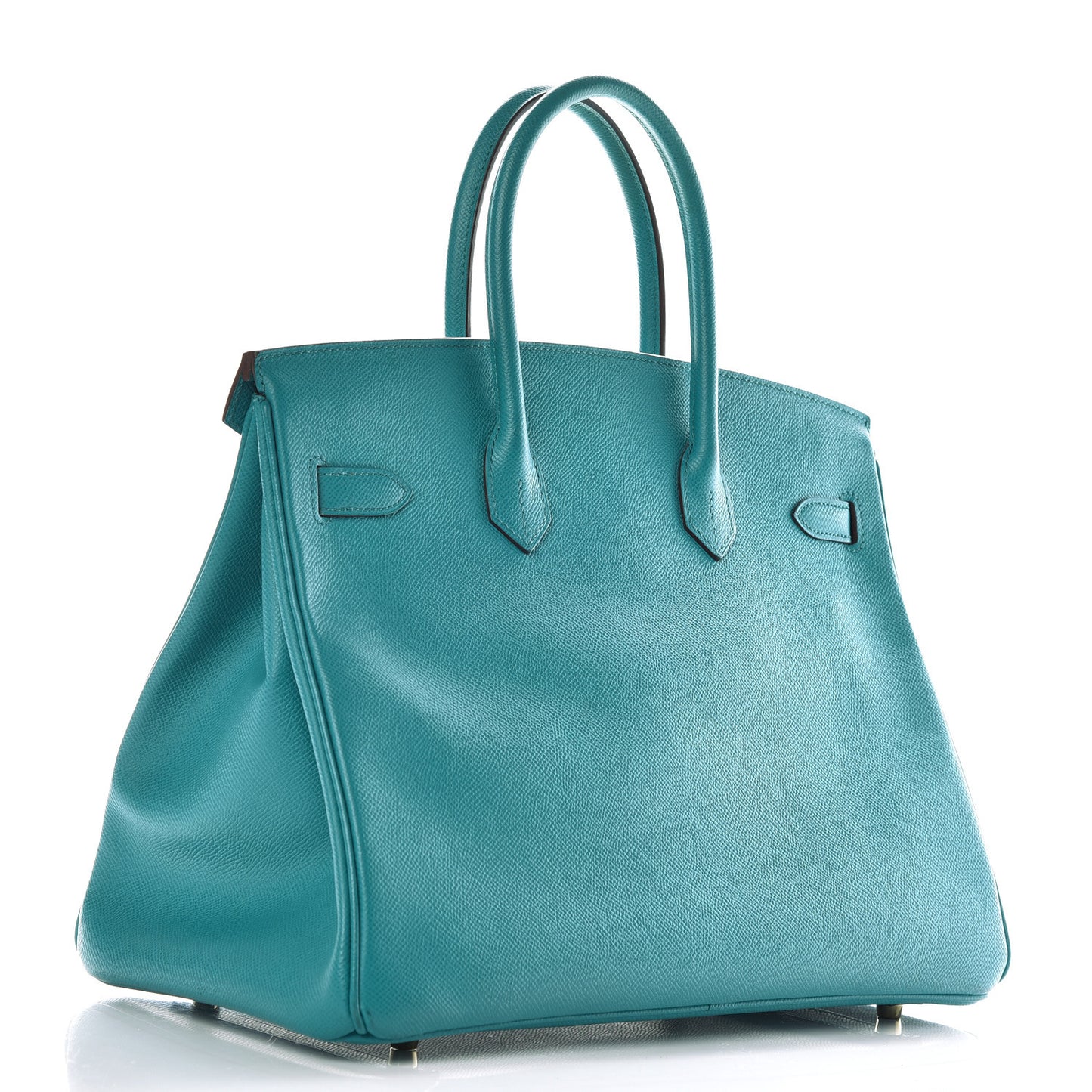 Epsom Birkin 35 Bleu Paon