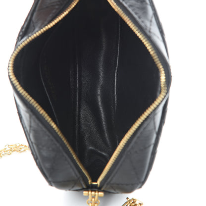 Chanel Aged Calfskin Quilted Mini Reissue Camera Case Black 5 of 10