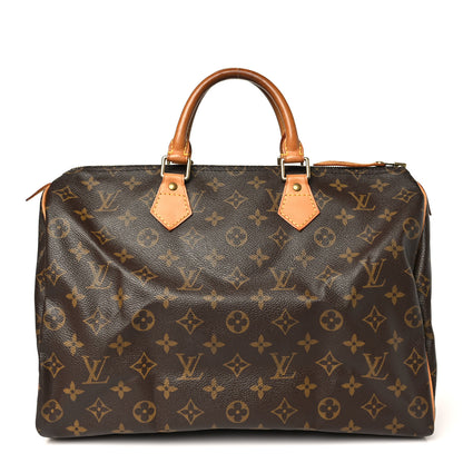 Louis Vuitton Monogram Speedy 35 1 of 10