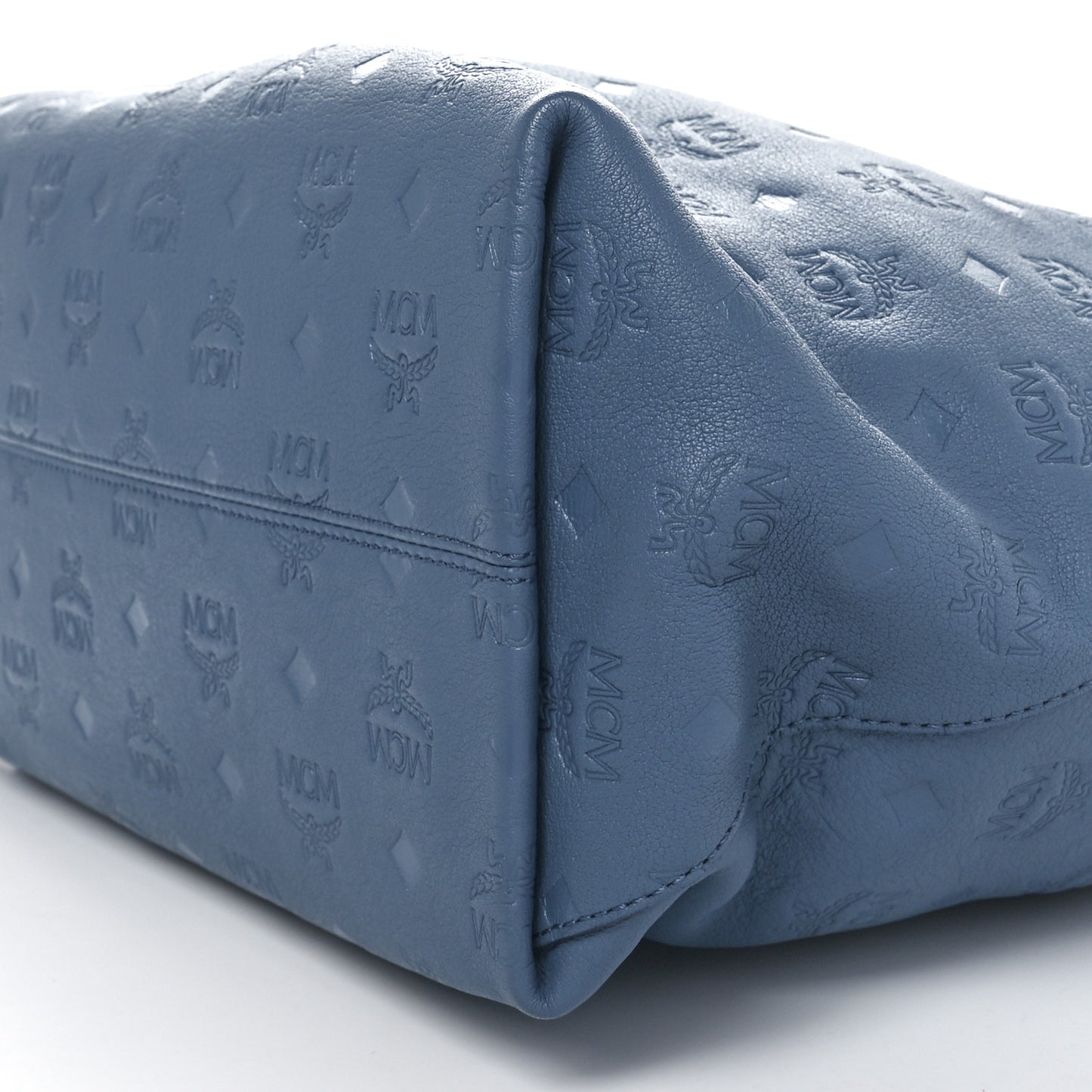 Calfskin Ottomar Monogram Large Klara Hobo Luft Blue