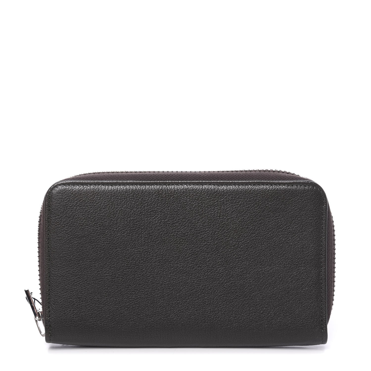 Tom Ford Calfskin Zip Around Wallet Dark Brown 1 of 6