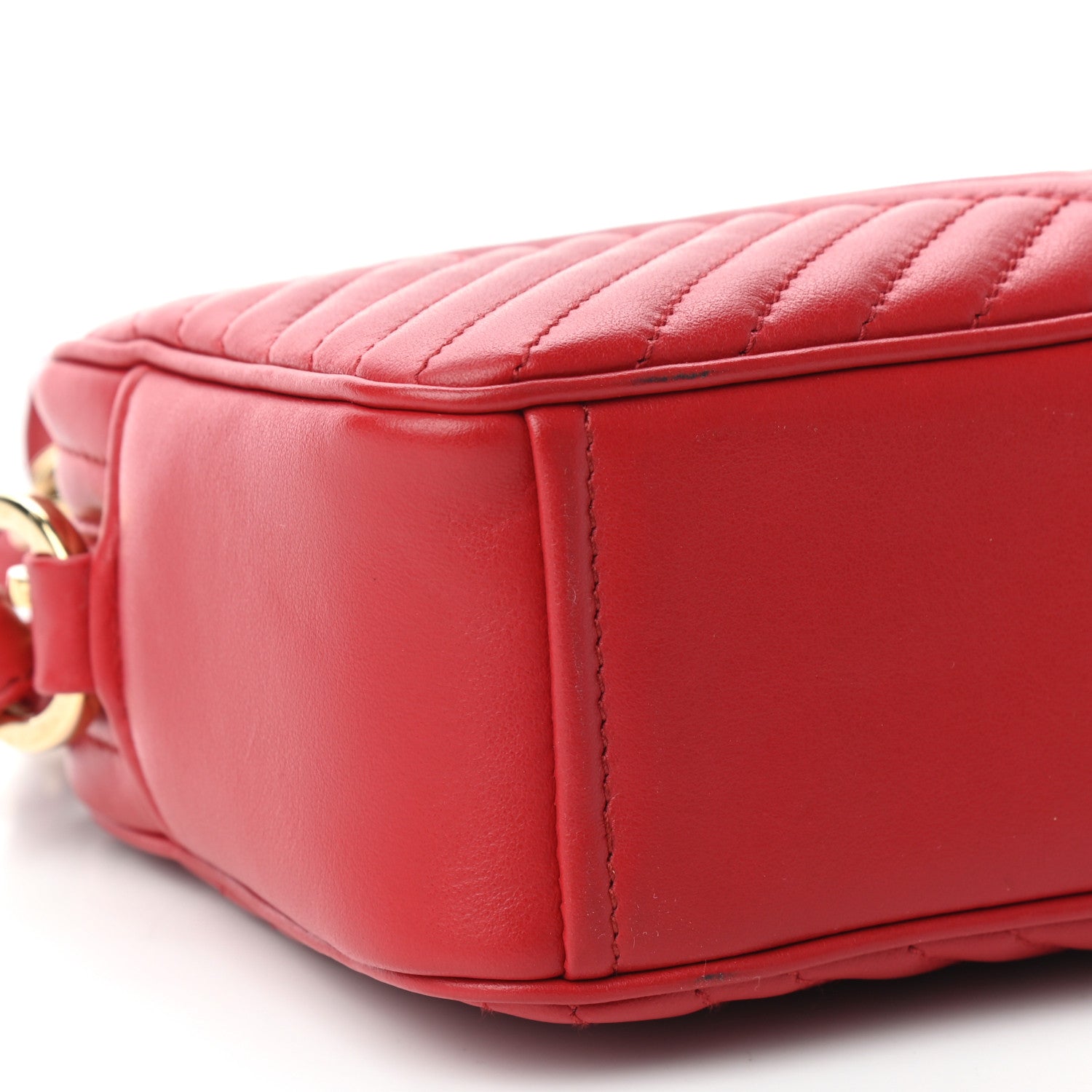 Prada Soft Calfskin Bandoliera Crossbody Bag Fuoco 7 of 10