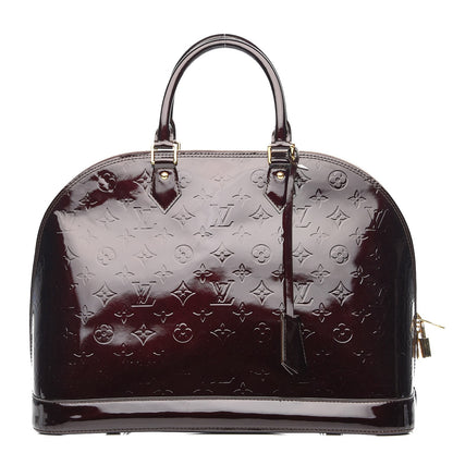 Louis Vuitton Vernis Alma GM Amarante 1 of 15