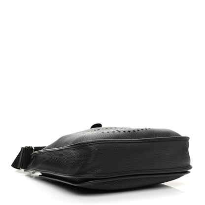 Hermes Taurillon Clemence Evelyne III PM Black 4 of 10