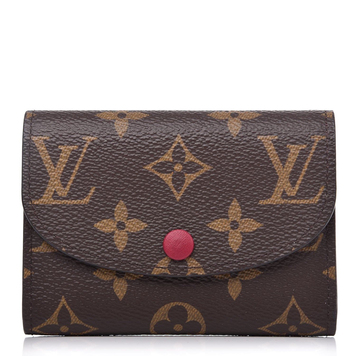 Louis Vuitton Monogram Rosalie Coin Purse Fuchsia 1 of 9