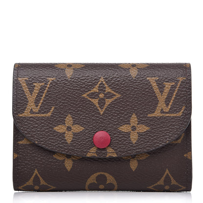 Louis Vuitton Monogram Rosalie Coin Purse Fuchsia 1 of 9