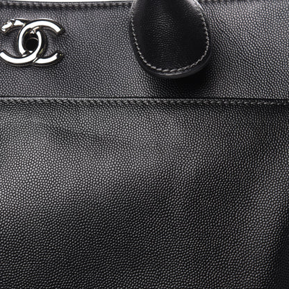 Chanel Caviar Cerf Executive Shopper Tote Black 10 of 16