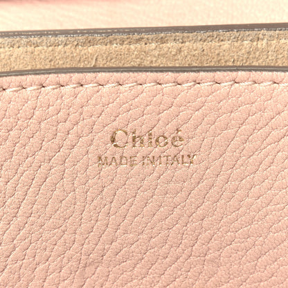 Chloe Grained Lambskin Mini Drew Shoulder Bag Cement Pink 7 of 9