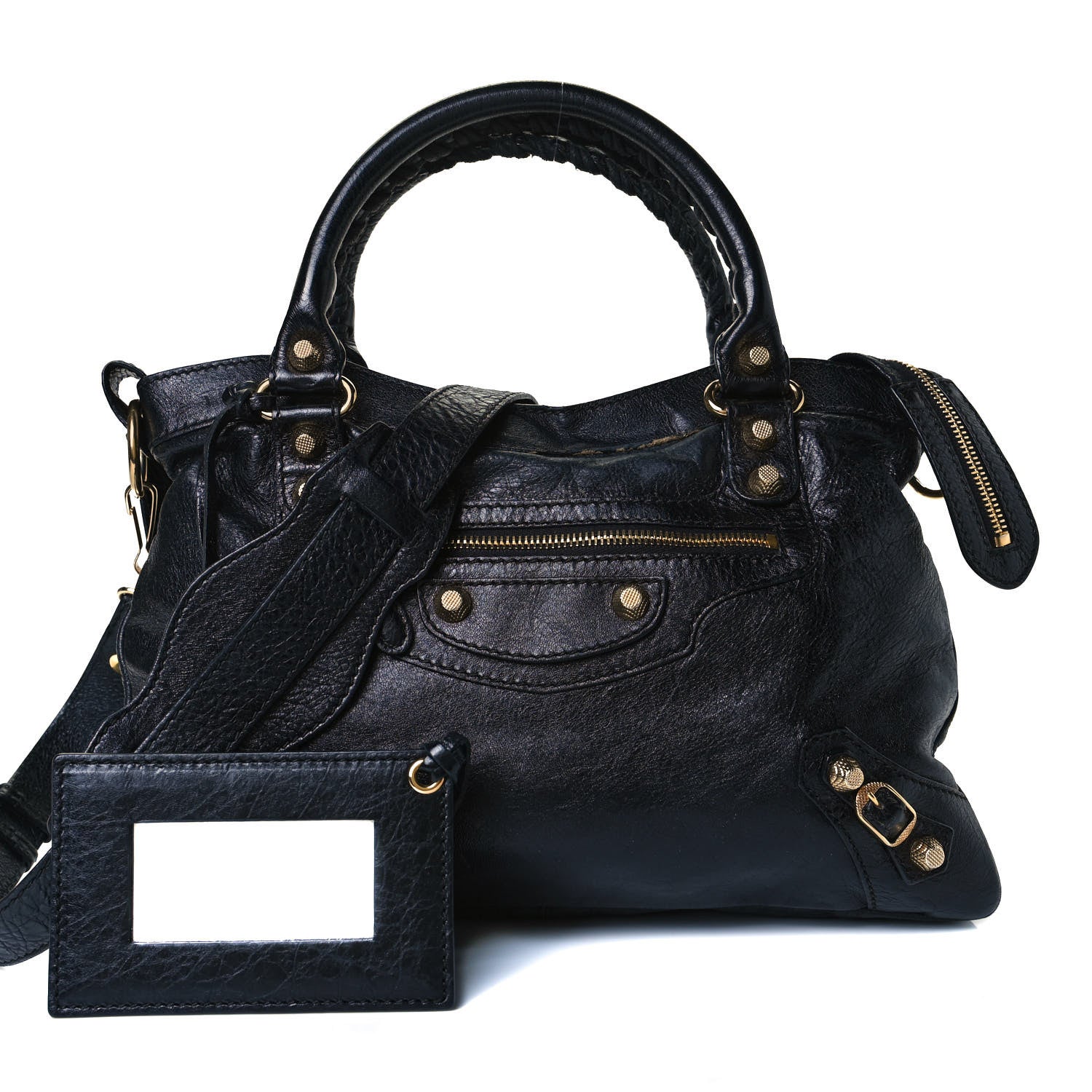 Balenciaga Agneau Giant 12 Gold Hardware Town Black 8 of 15