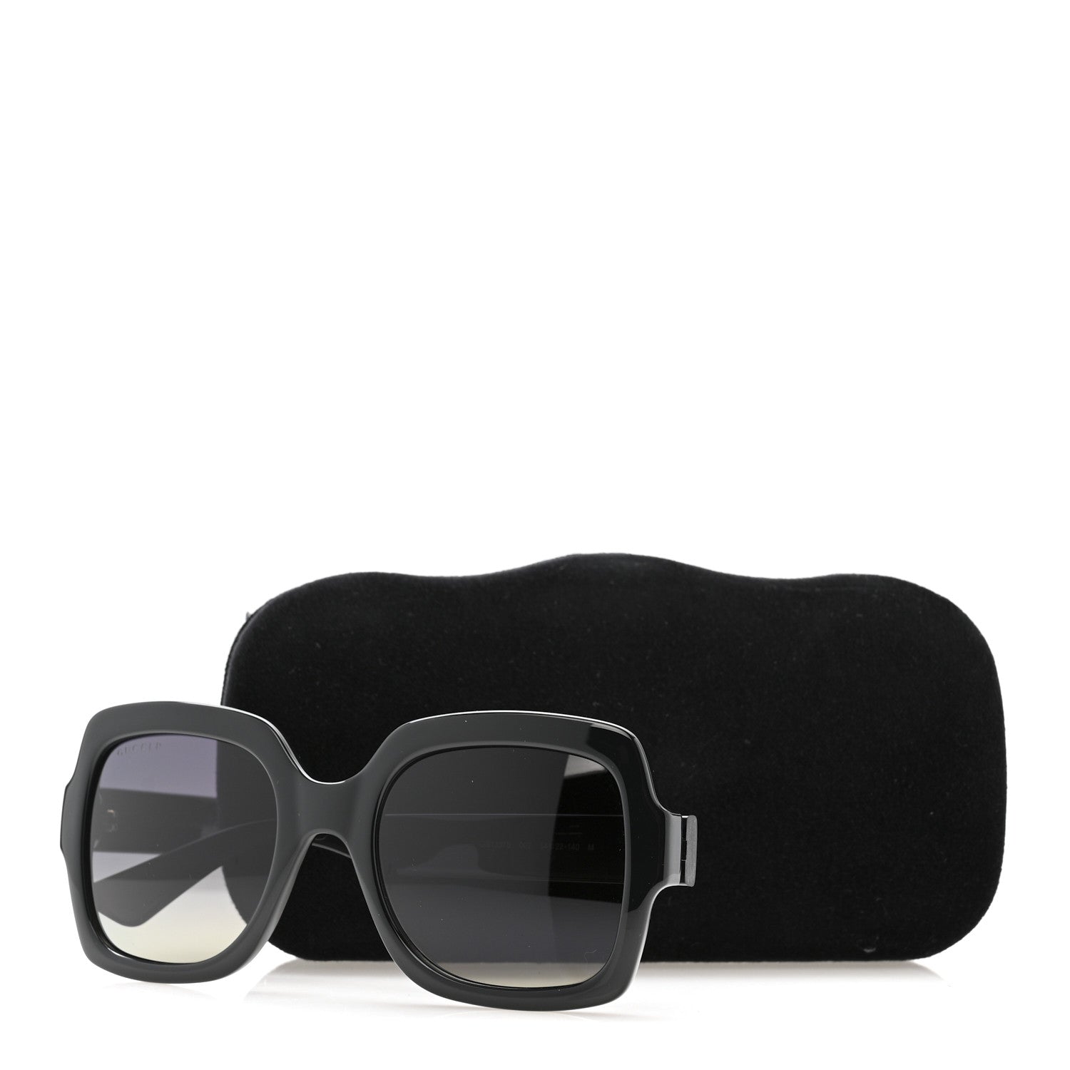 Gucci Acetate Square Frame Sunglasses GG1337S Black 8 of 8