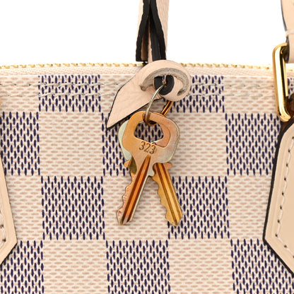 Louis Vuitton Damier Azur Braided Alma BB 11 of 12