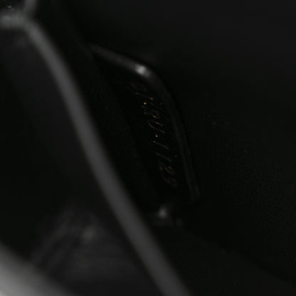 Christian Dior Crackled Lambskin 30 Montaigne Box Bag Black Black 12 of 25