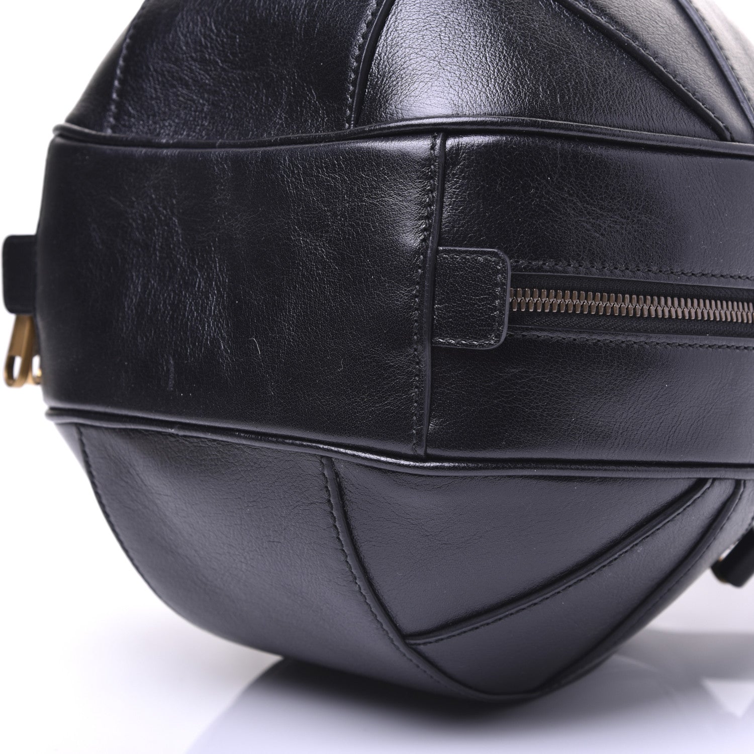 Gucci Piuma Lux Energy Tifosa Basketball Shaped Shoulder Bag Black 7 of 15