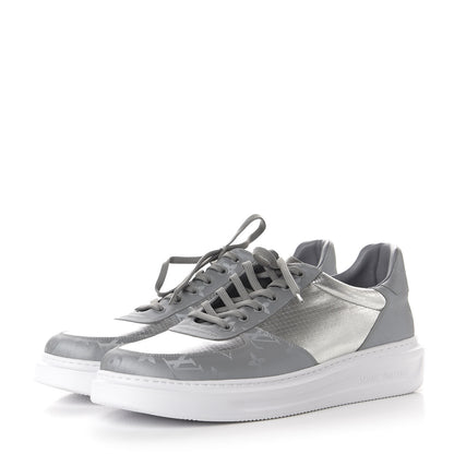Louis Vuitton Canvas Monogram Beverly Hills Sneakers 10 Argent 3 of 8