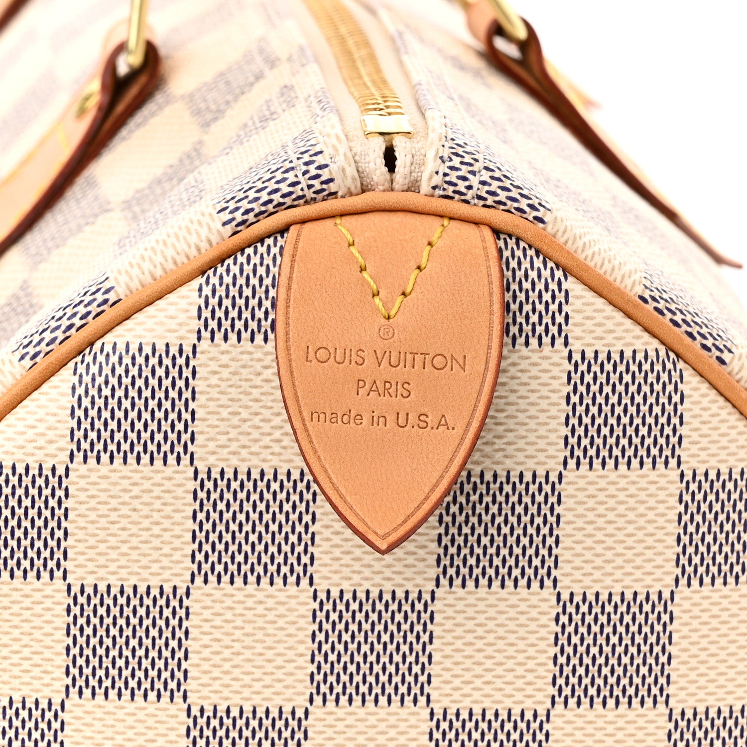 Louis Vuitton Damier Azur Speedy 30 6 of 11