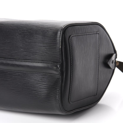 Louis Vuitton Epi Speedy 25 Black 7 of 10