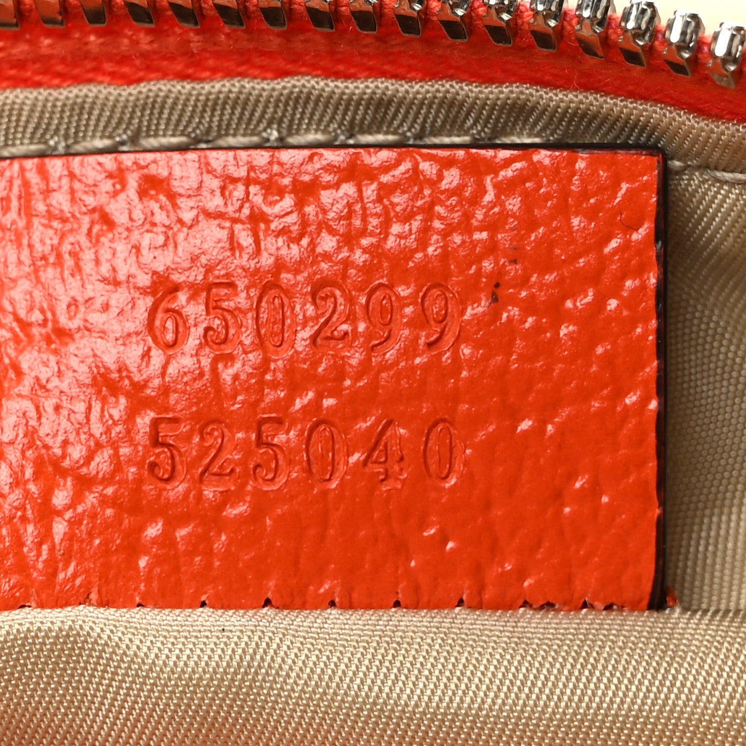 Gucci X THE NORTH FACE Monogram Textured Dollar Calfskin Embroidered Belt Bag Beige Ebony Mystic White Deep Orange 8 of 10