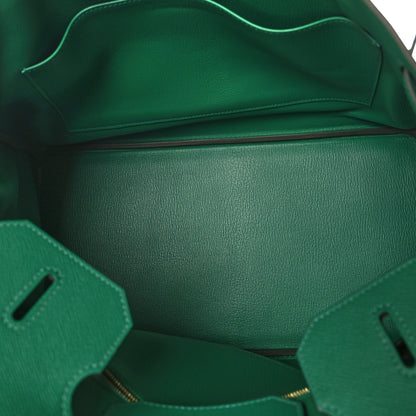 Hermes Epsom Birkin 35 Vert Vertigo 5 of 12