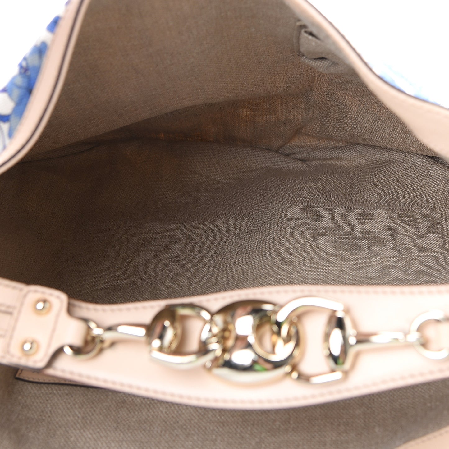 Canvas Flora Floral Large Wave Hobo Blue