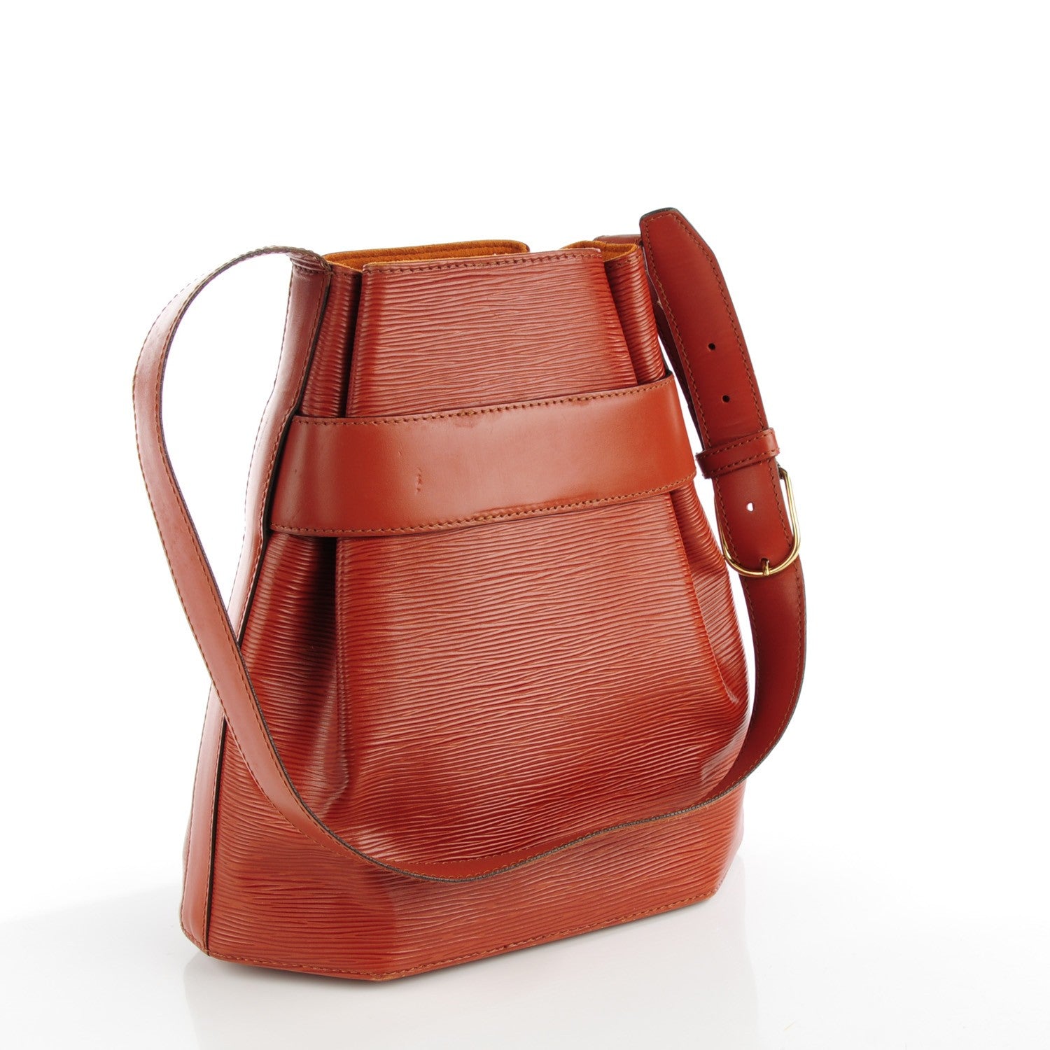 Louis Vuitton Epi Sac D'Epaule Kenyan Fawn 3 of 8