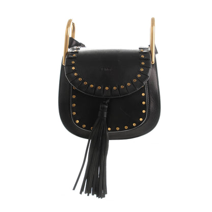 Chloe Calfskin Studded Mini Hudson Shoulder Bag Black 1 of 7