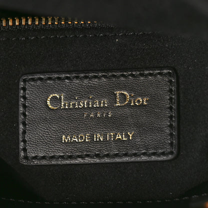 Christian Dior Lambskin Cannage Mini Lady Dior Black 6 of 8