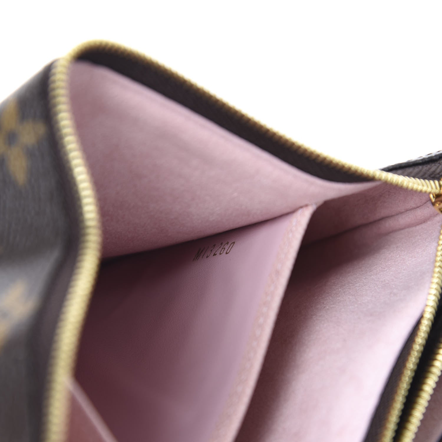 Louis Vuitton Monogram 2020 Christmas Animation Big Wheel Double Zip Pochette Rose Ballerine 8 of 11