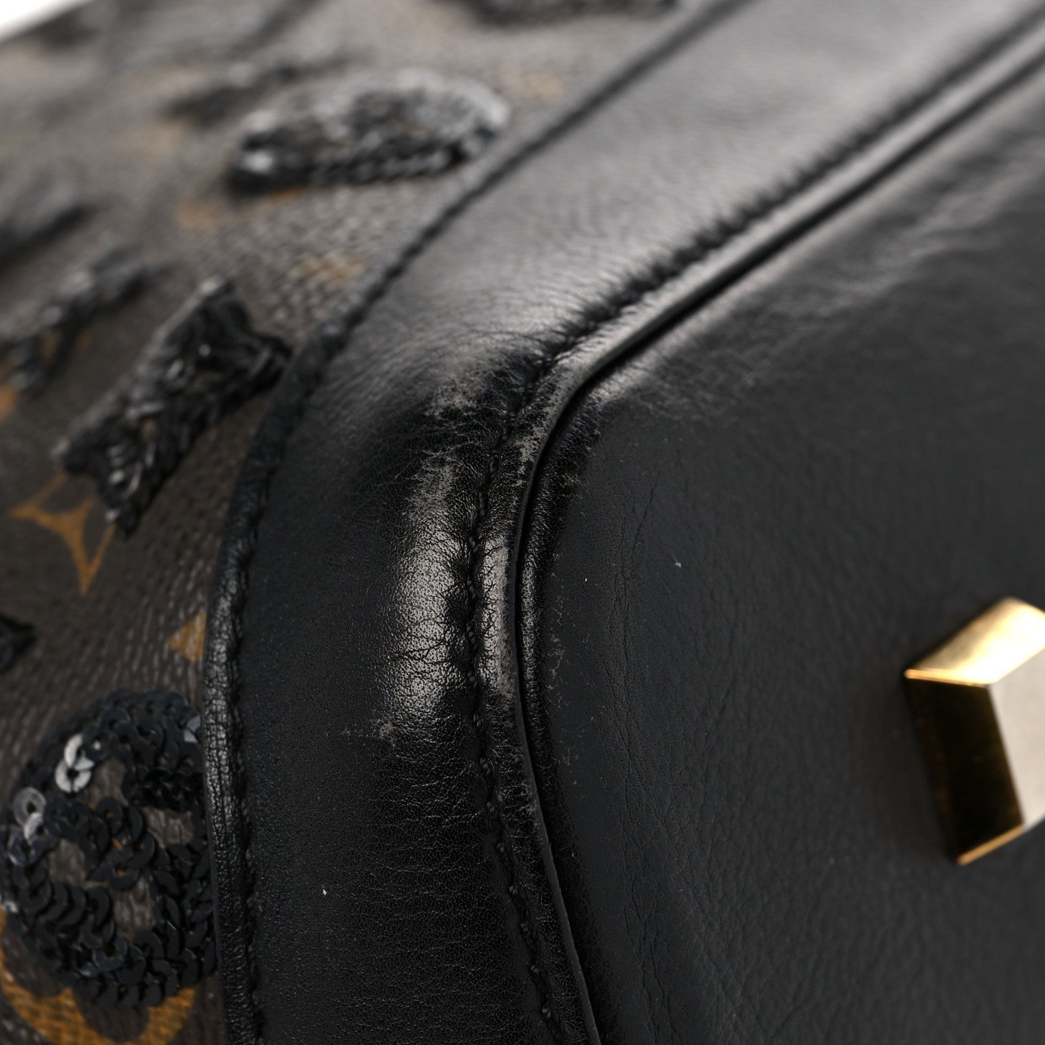 Louis Vuitton Monogram Sequins Eclipse Alma Black 9 of 13