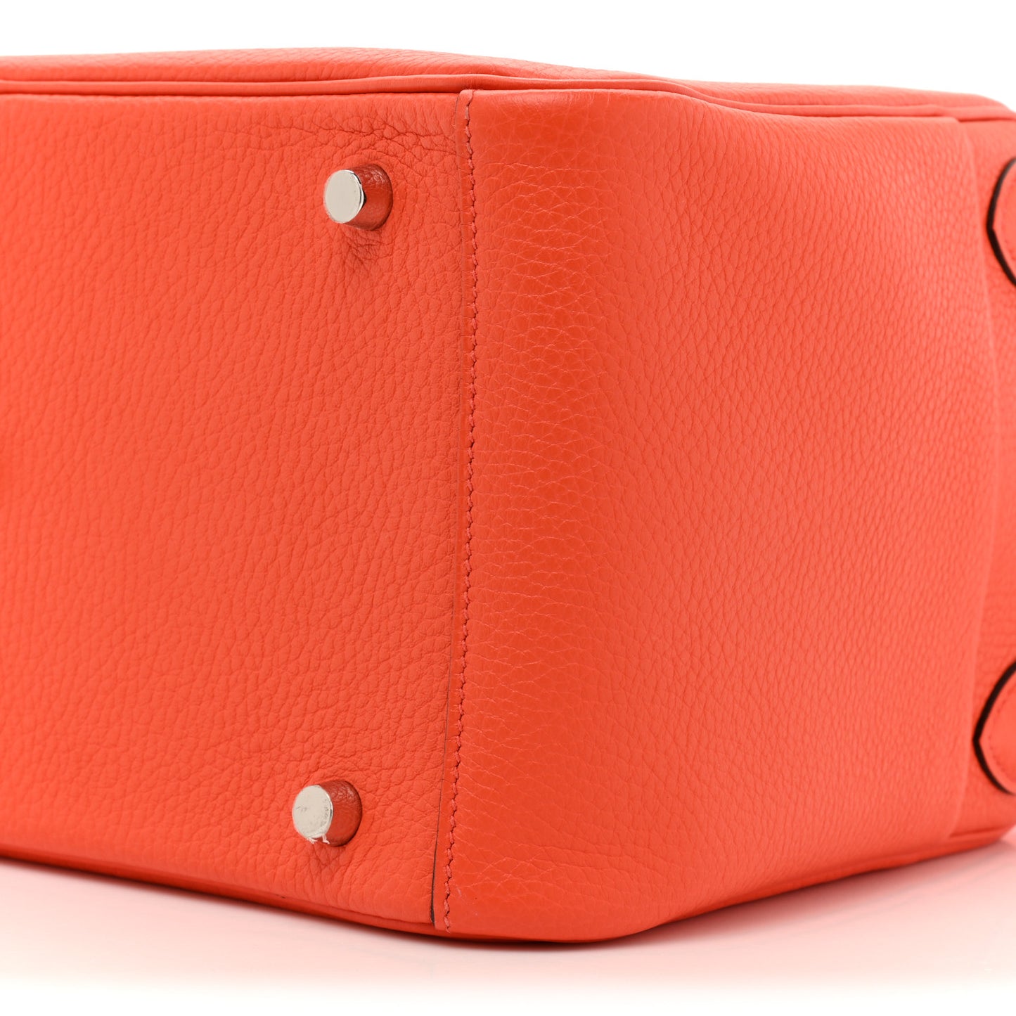 Taurillon Clemence Verso Lindy 30 Orange Poppy Bordeaux