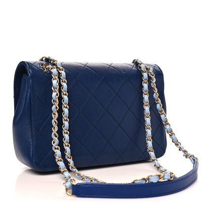 Chanel Lambskin Quilted All Around Flap Blue 2 of 10