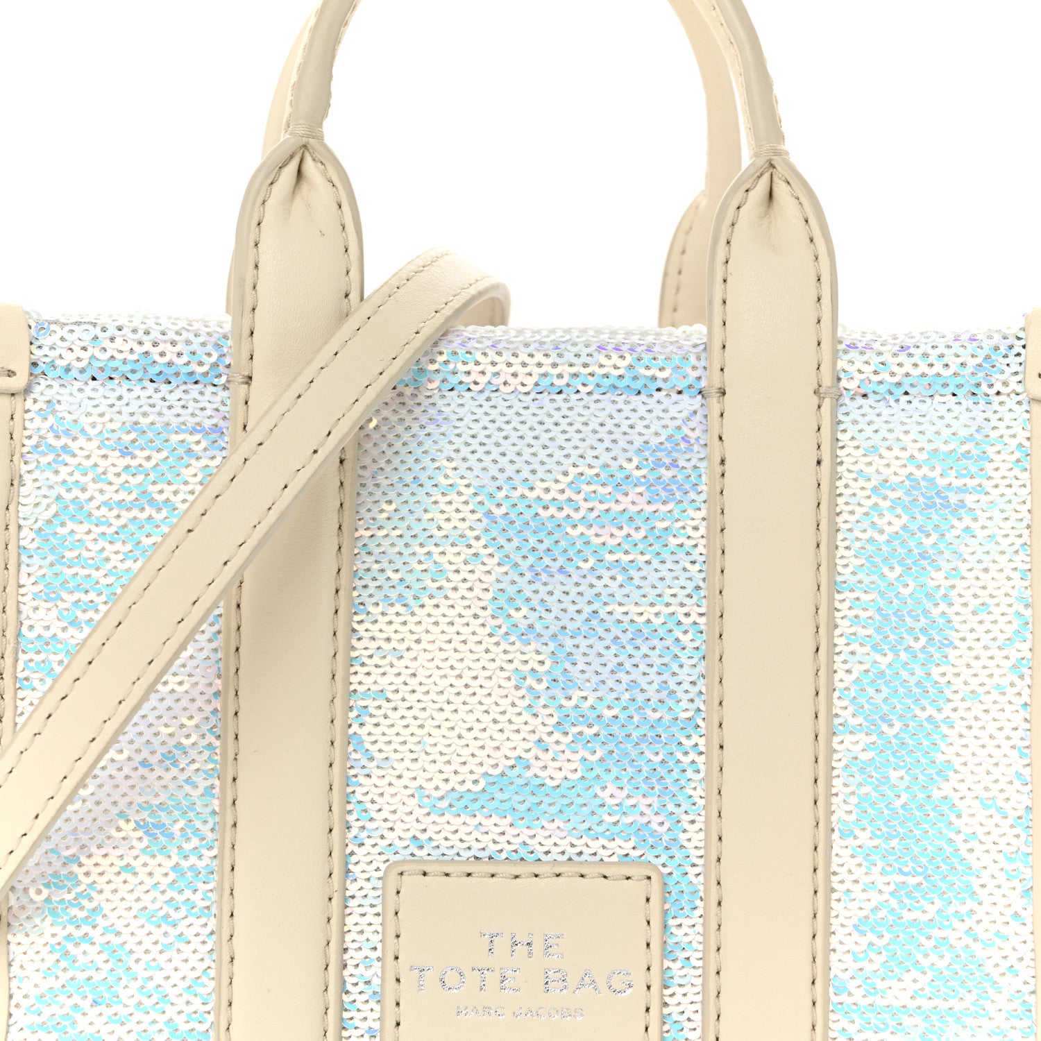 Marc Jacobs Sequin Mini The Tote Bag Iridescent 8 of 13