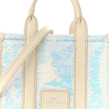 Marc Jacobs Sequin Mini The Tote Bag Iridescent 8 of 13