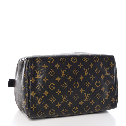 Louis Vuitton Monogram Mirage Speedy 30 Black 4 of 7