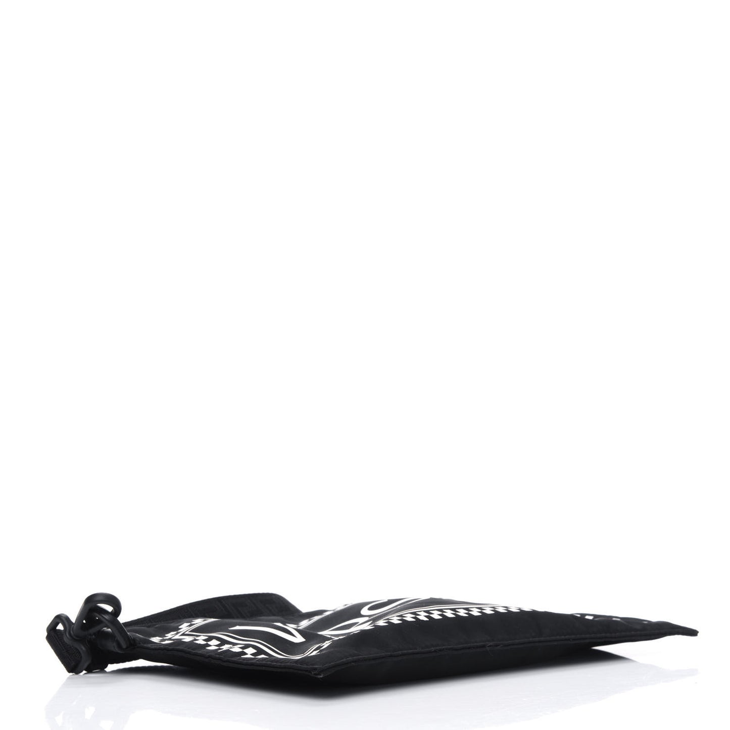 Nylon 90's Vintage Logo Wrist Pouch Black