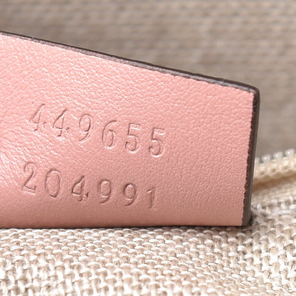 Gucci Soft Microguccissima Medium Zippered Satchel Soft Pink 7 of 10