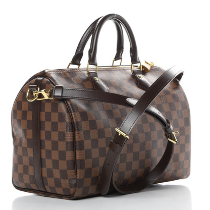 Louis Vuitton Damier Ebene Speedy Bandouliere 30 3 of 10