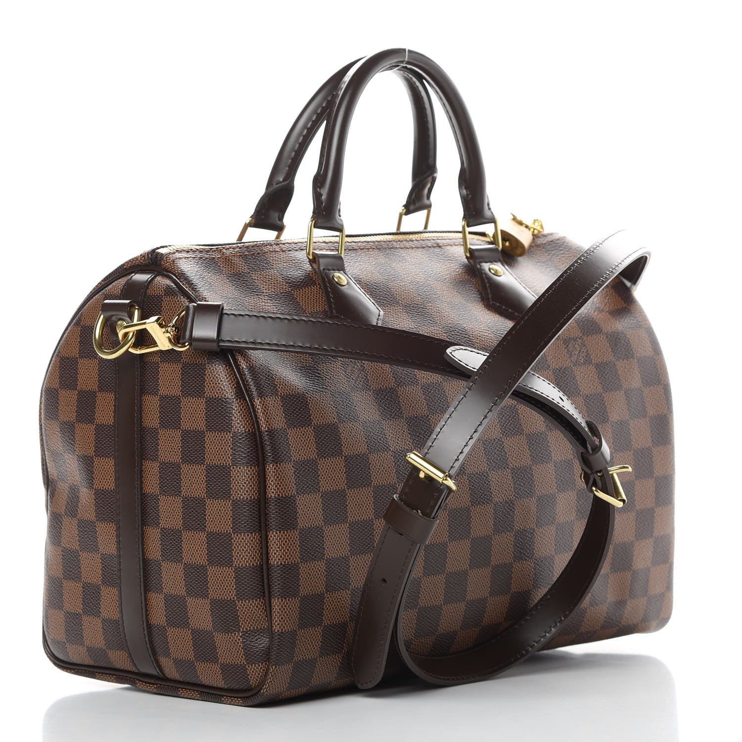 Louis Vuitton Damier Ebene Speedy Bandouliere 30 3 of 11