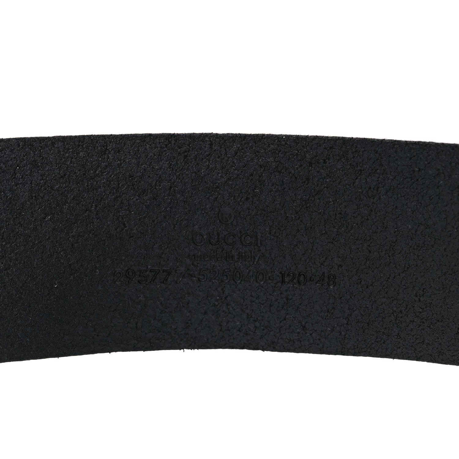 Gucci Calfskin Bi Color Interlocking G Belt 120 48 Black 3 of 9