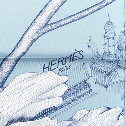 Hermes Silk A l'Ombre des Pivoines Scarf 90 2 of 2