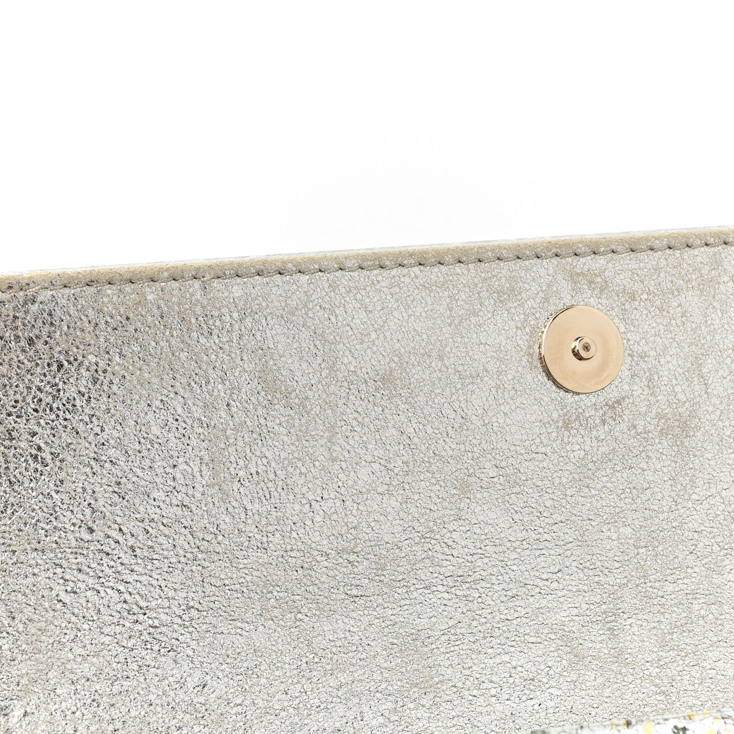 Jimmy Choo Acrylic Glitter Sweetie Clutch Champagne 9 of 9