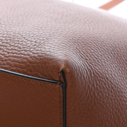 Valentino Garavani Grained Calfskin Rockstud Shoulder Tote Bright Cognac 8 of 14