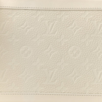 Louis Vuitton Taurillon Monogram Solar Ray Soft Trunk Powder White 7 of 13