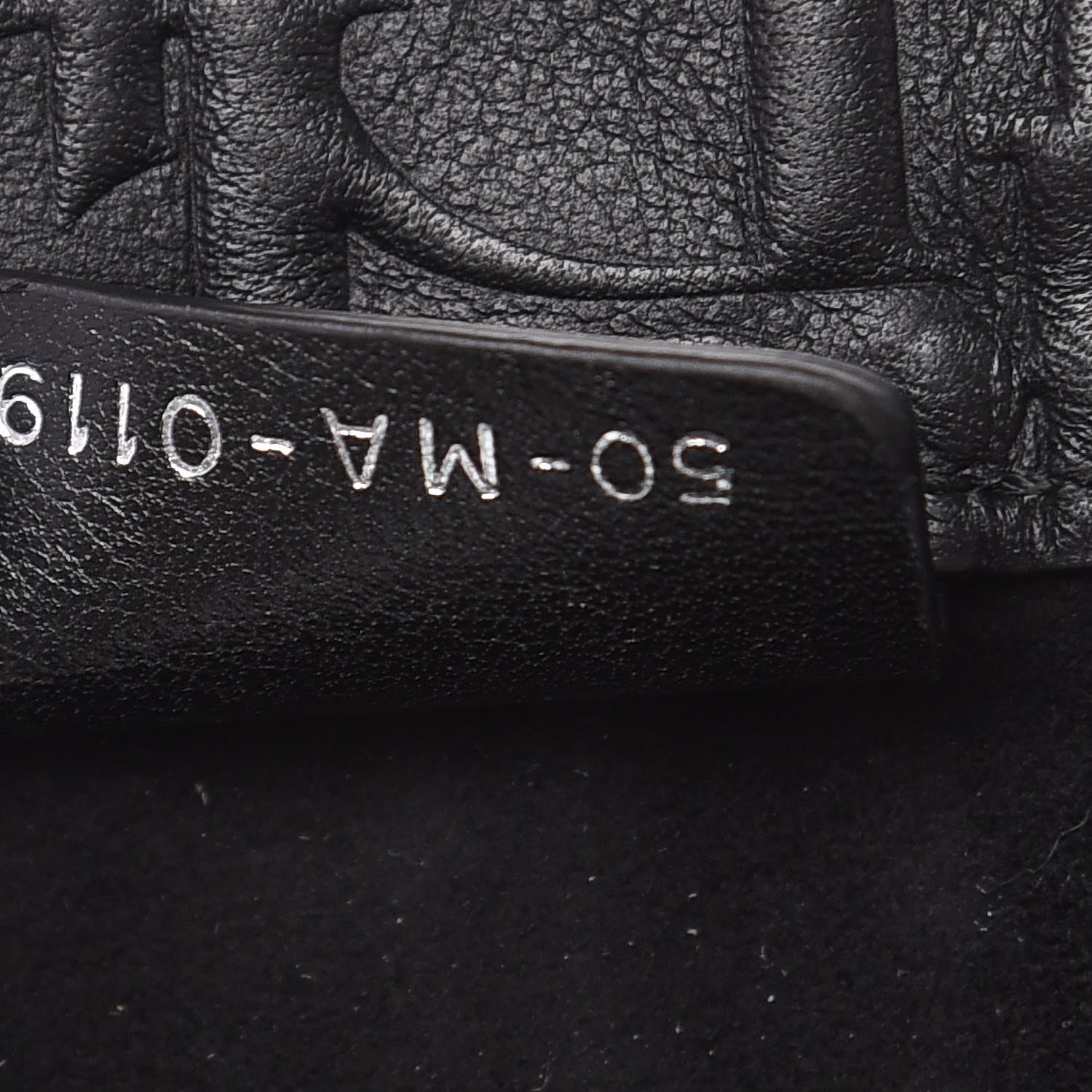 Christian Dior Oblique Calfskin Embossed Book Tote Black 7 of 13