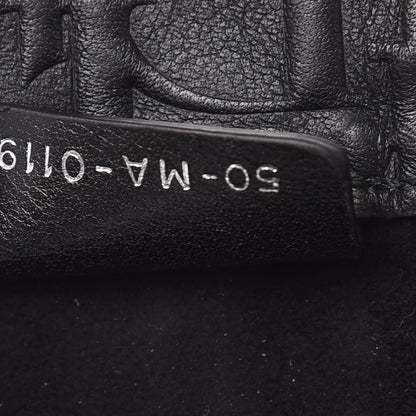 Christian Dior Oblique Calfskin Embossed Book Tote Black 7 of 13