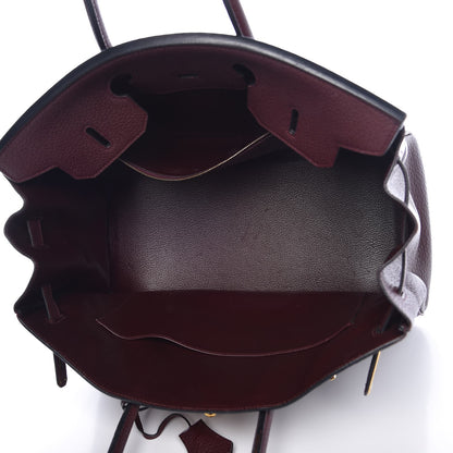 Hermes Fjord Birkin 35 Prune 7 of 41