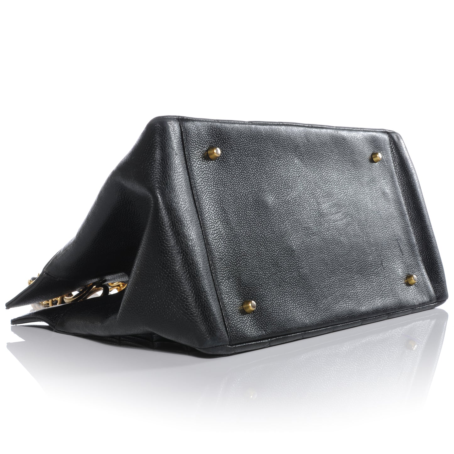 Caviar Grand Shopping Tote GST Black